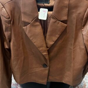 Bagatelle Tan Women's Blazer